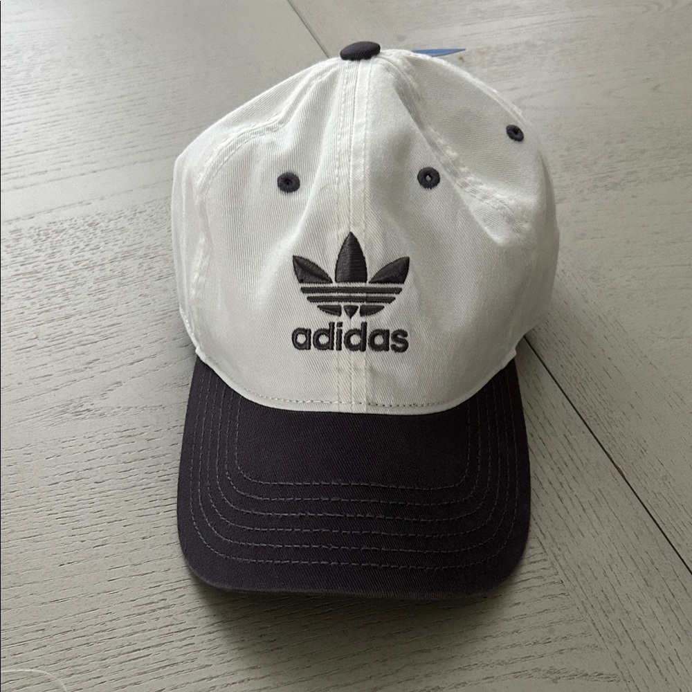 Adidas Black and White Cap